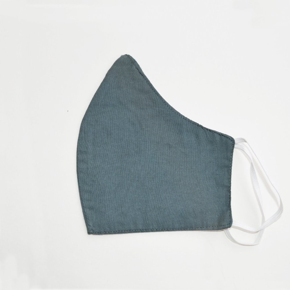 Solid Color Cotton Fabric Masks (set of 2)